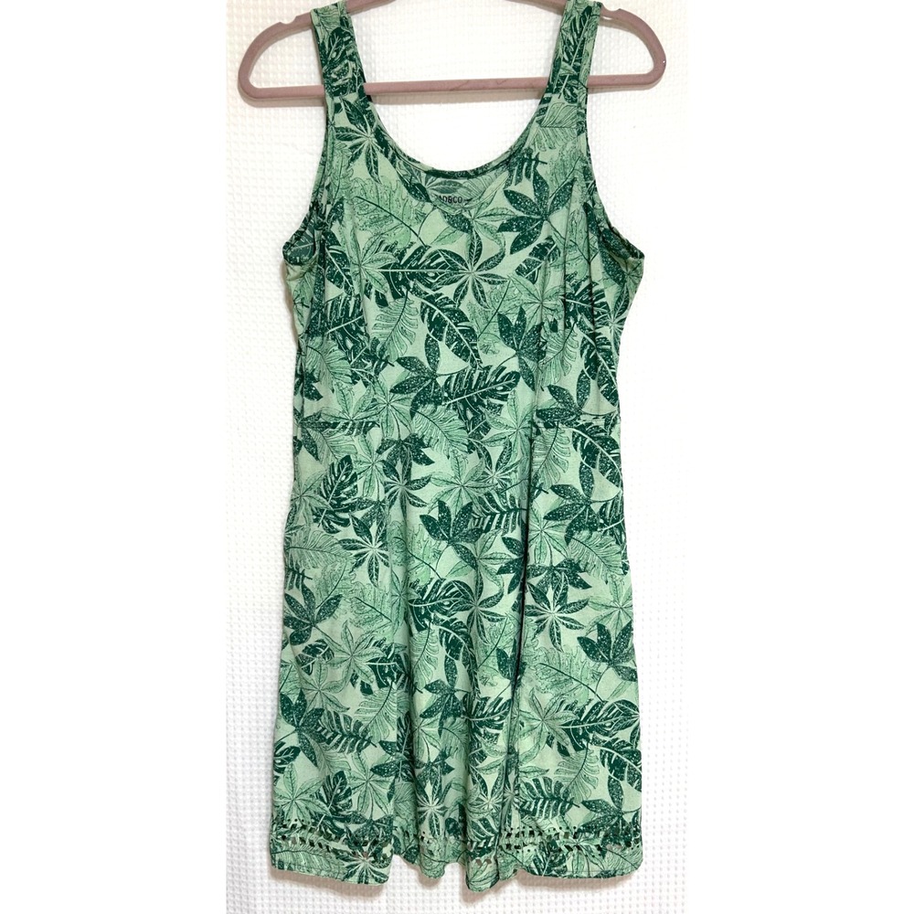 Toad & Co Size Med Sunkissed Monstera Pockets Dress Floral Summer Light $120  a6